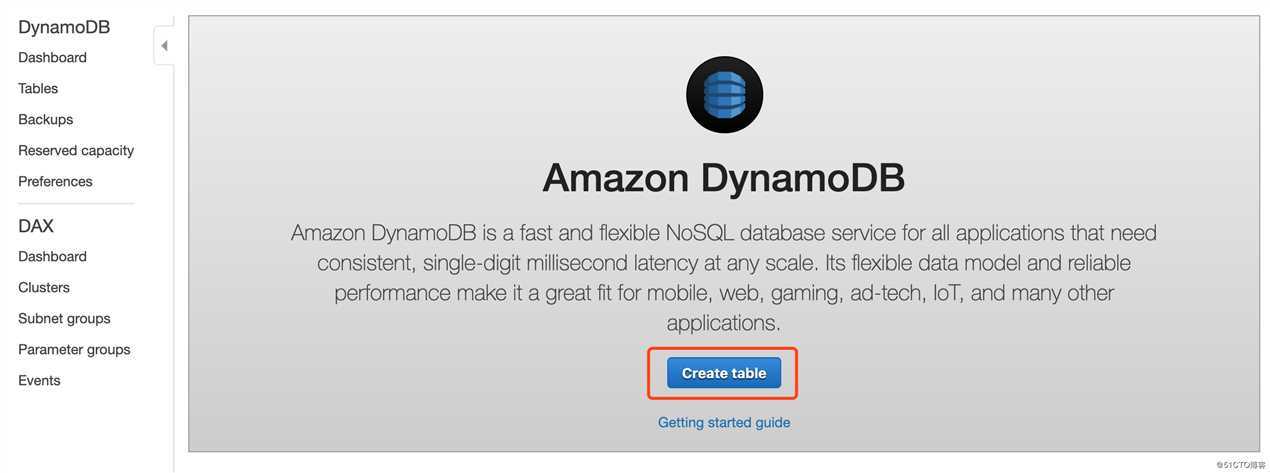 [AWS][Nosql]DynamoDB动手实验101