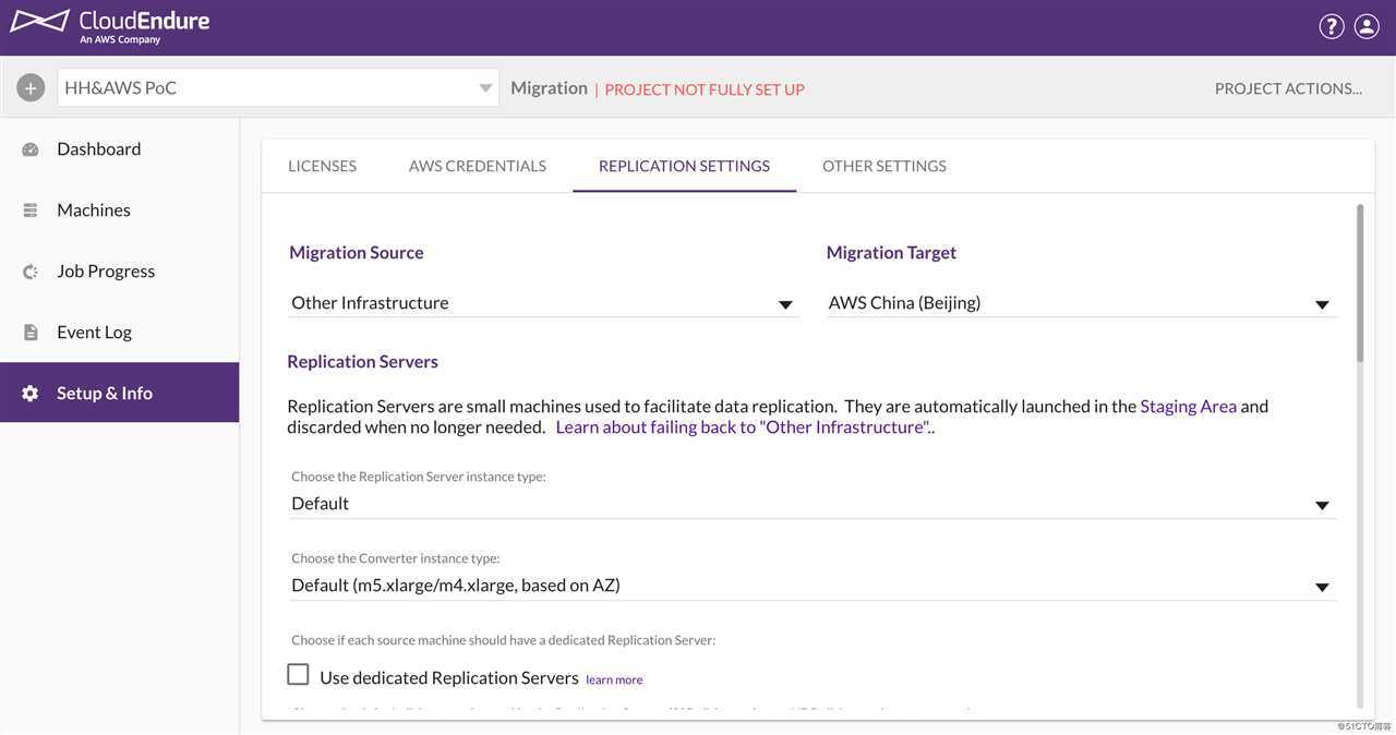[AWS][CloudEndure]CloudEndure迁移阿里云到AWS