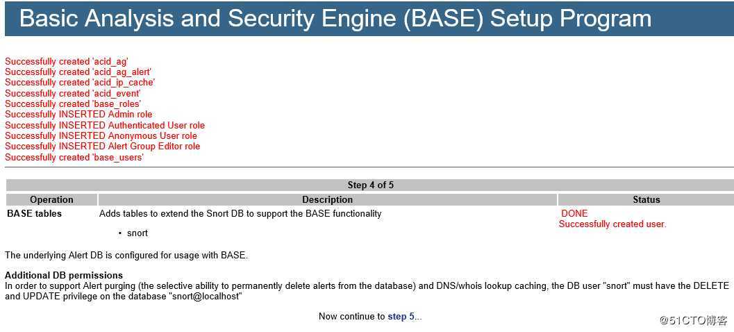 终结CentOS 7+Snort+BASE 1.4.5安装