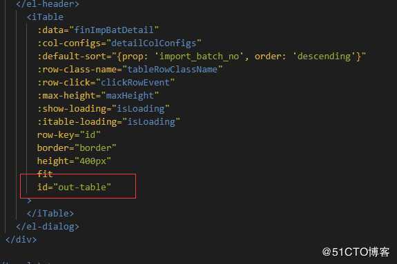 vue+elementUI表格下载为excel