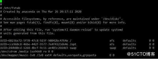 linux用户和组的磁盘配额