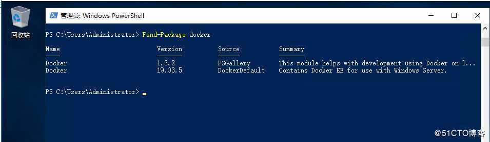 Windows Server 2019 container容器化-Docker安装