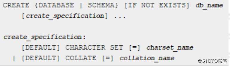 SQL语法基础之create