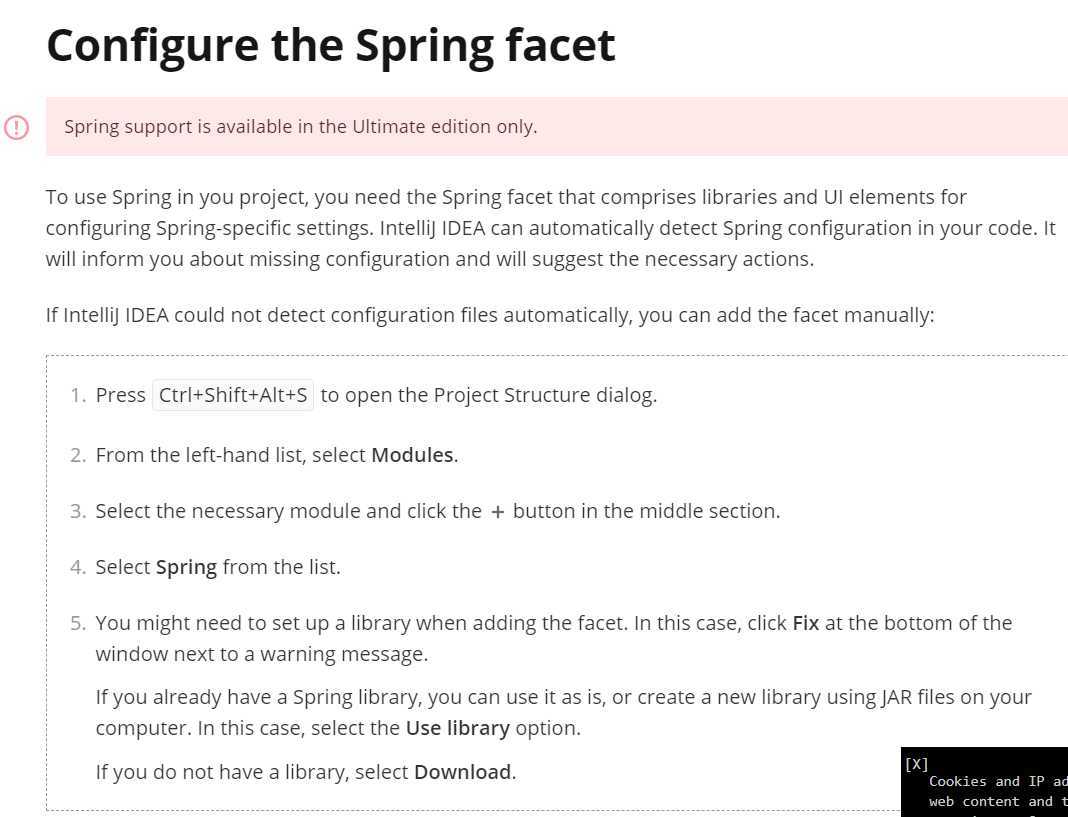 intellij 14 unmapped spring configuration files found