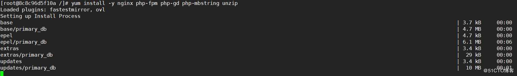 测试docker安装nginx+PHP部署小应用