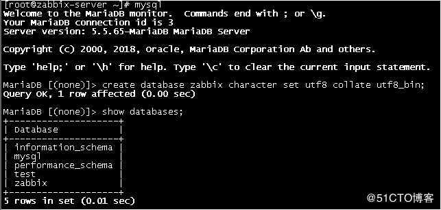 centos7.2 zabbix配置