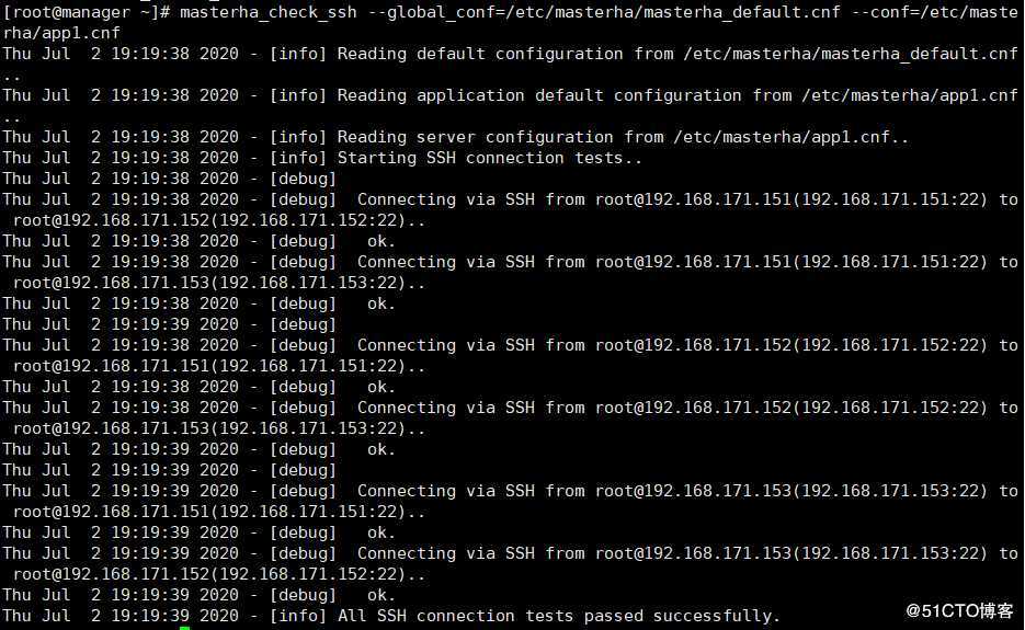 MySQL高可用之MHA