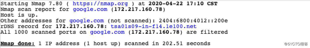 hacker之眼Nmap的原理及用法（十七）最后一小节：实例解析