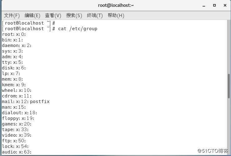 liunx用户与组的基础操作