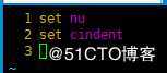 Linux vim设置缩进与行号