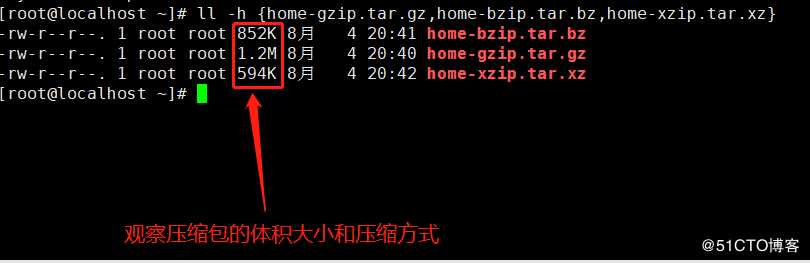 liunx——文件压缩，解压