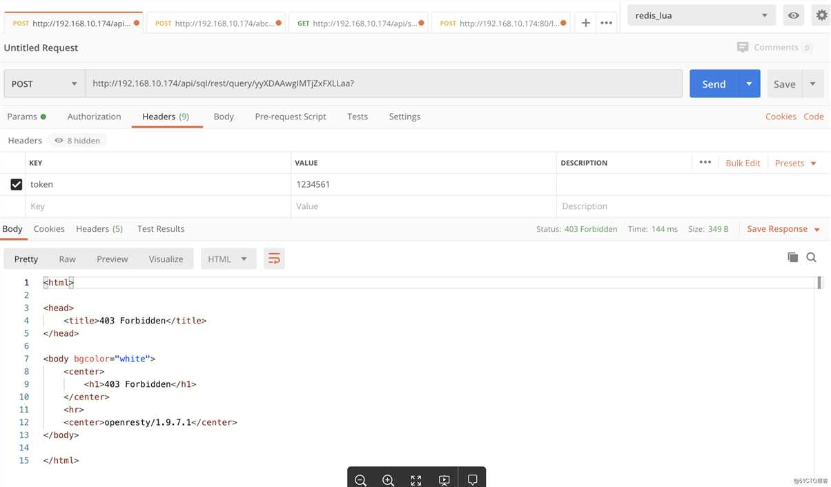 Openerstry + lua + redis 动态路由转发