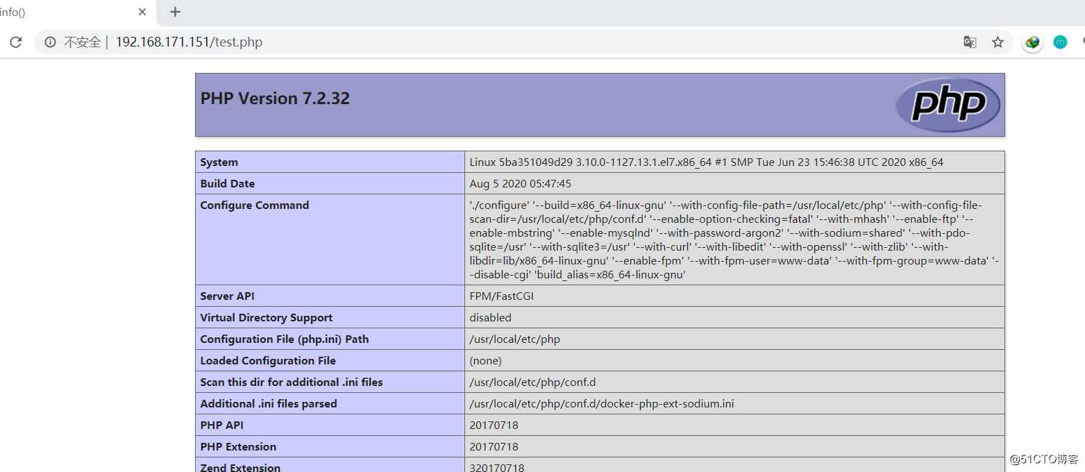 Docker 容器分离部署LNMP架构