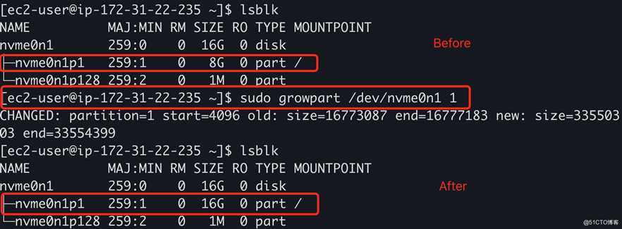 AWS扩展EBS卷——Linux文件系统