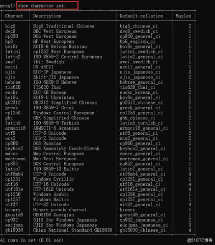mysql基础篇（一）