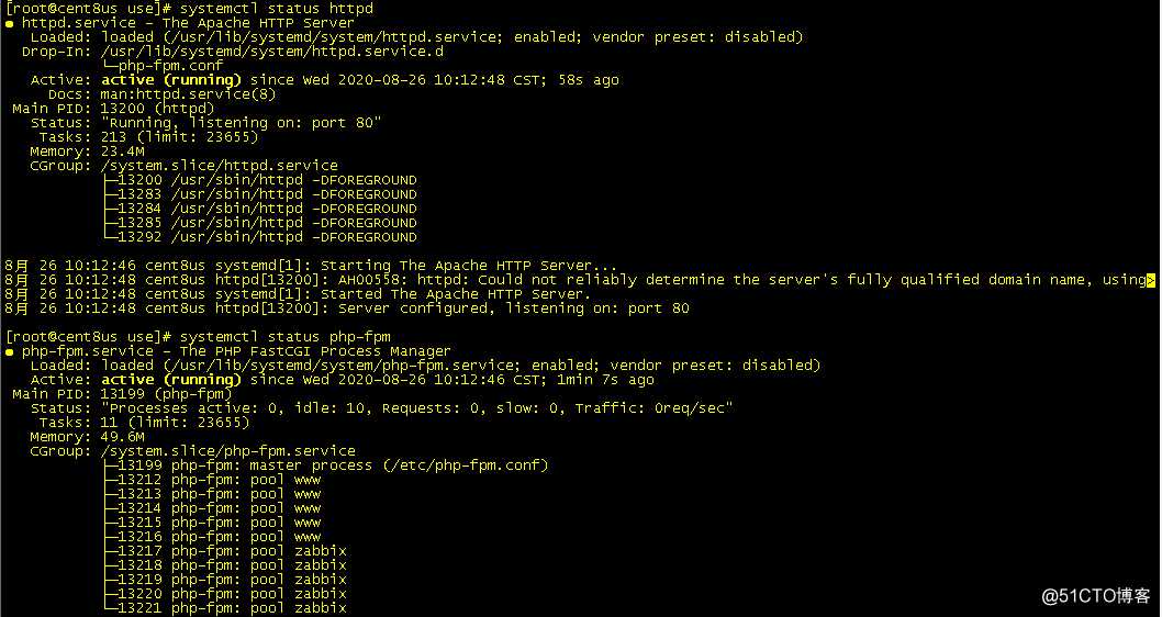 centos8+zabbix5+mysql8+apache+php+图形中文乱码