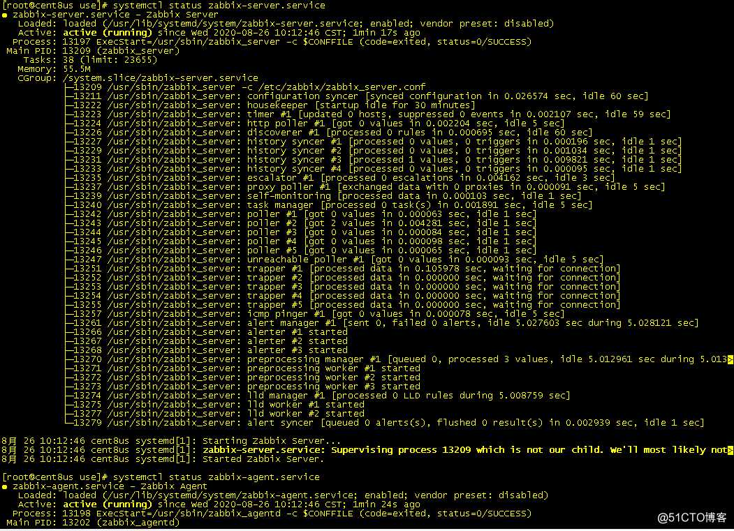 centos8+zabbix5+mysql8+apache+php+图形中文乱码