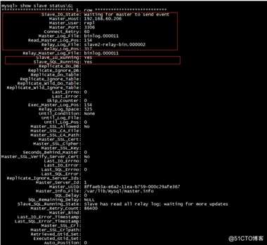 MYSQL高可用集群架构-MHA架构 （一主双从）