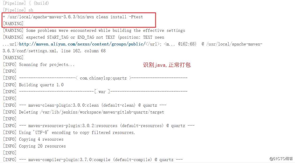 Jenkins--pipline 流水线部署Java后端项目
