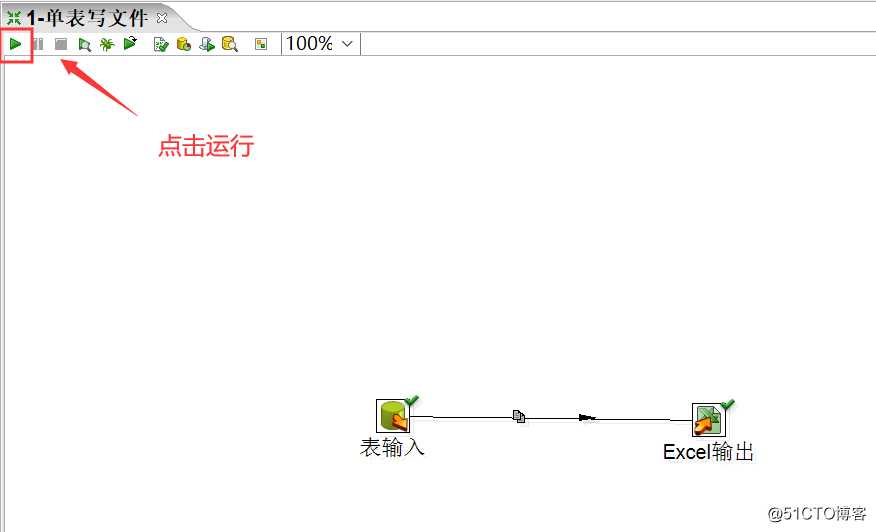 KETTLE单表同步，写入EXCEL和TXT