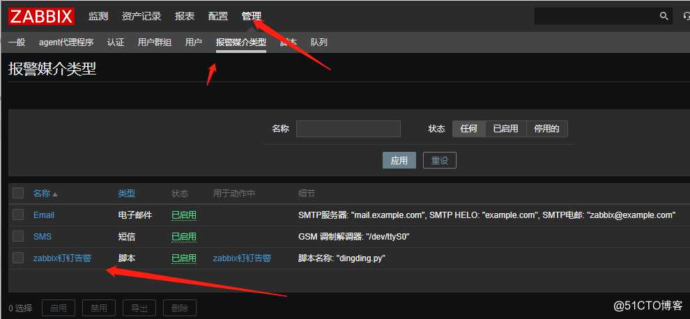 zabbix配置钉钉报警+钉钉安全设置自定义关键词
