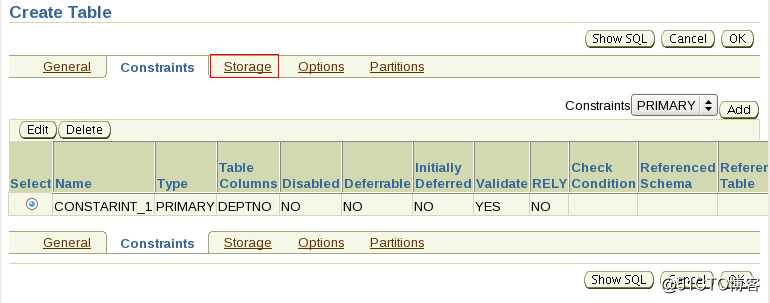 Oracle11g中数据库表、索引、视图、同义词的管理（使用OEM工具）(一)