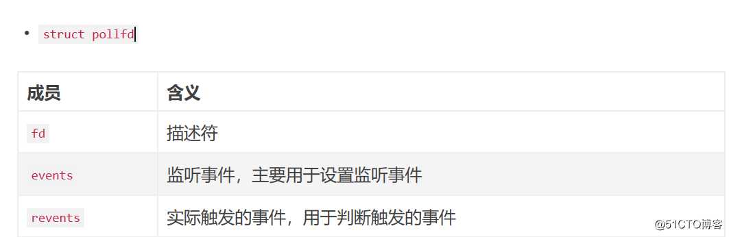 I/O多路复用 Poll模式