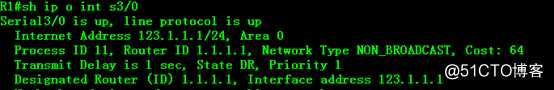 CCNP(BSCI)实验：配有OSPF协议帧中继Hub and Spoke物理接口