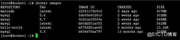 Docker 命令-镜像命令docker images（2）