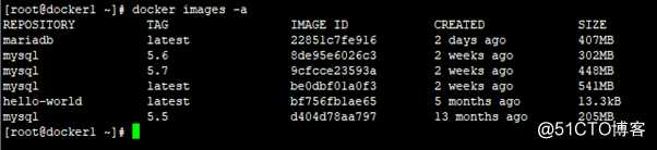 Docker 命令-镜像命令docker images（2）