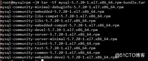 MySQL安装-RPM包安装部署MySQL（1）