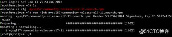 MySQL安装-yum安装部署MySQL（2）