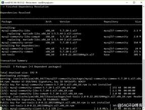 MySQL安装-yum安装部署MySQL（2）