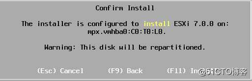 在VMware Workstation中安装部署VMware vSphere 7.0