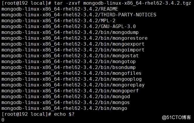 Mongodb数据库的搭建和相关使用命令