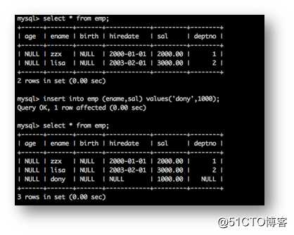 MySQL管理-DML语句（12）