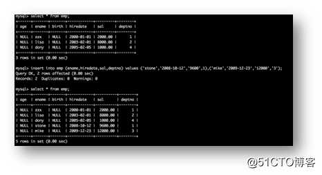 MySQL管理-DML语句（12）