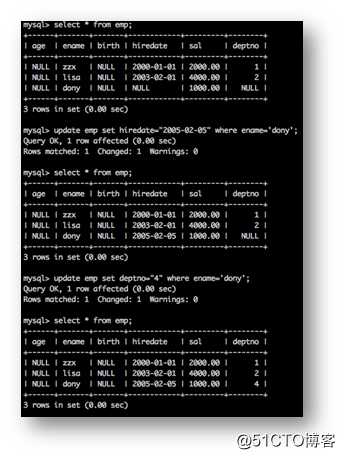 MySQL管理-DML语句（12）