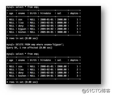 MySQL管理-DML语句（12）