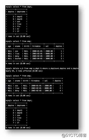 MySQL管理-DML语句（12）