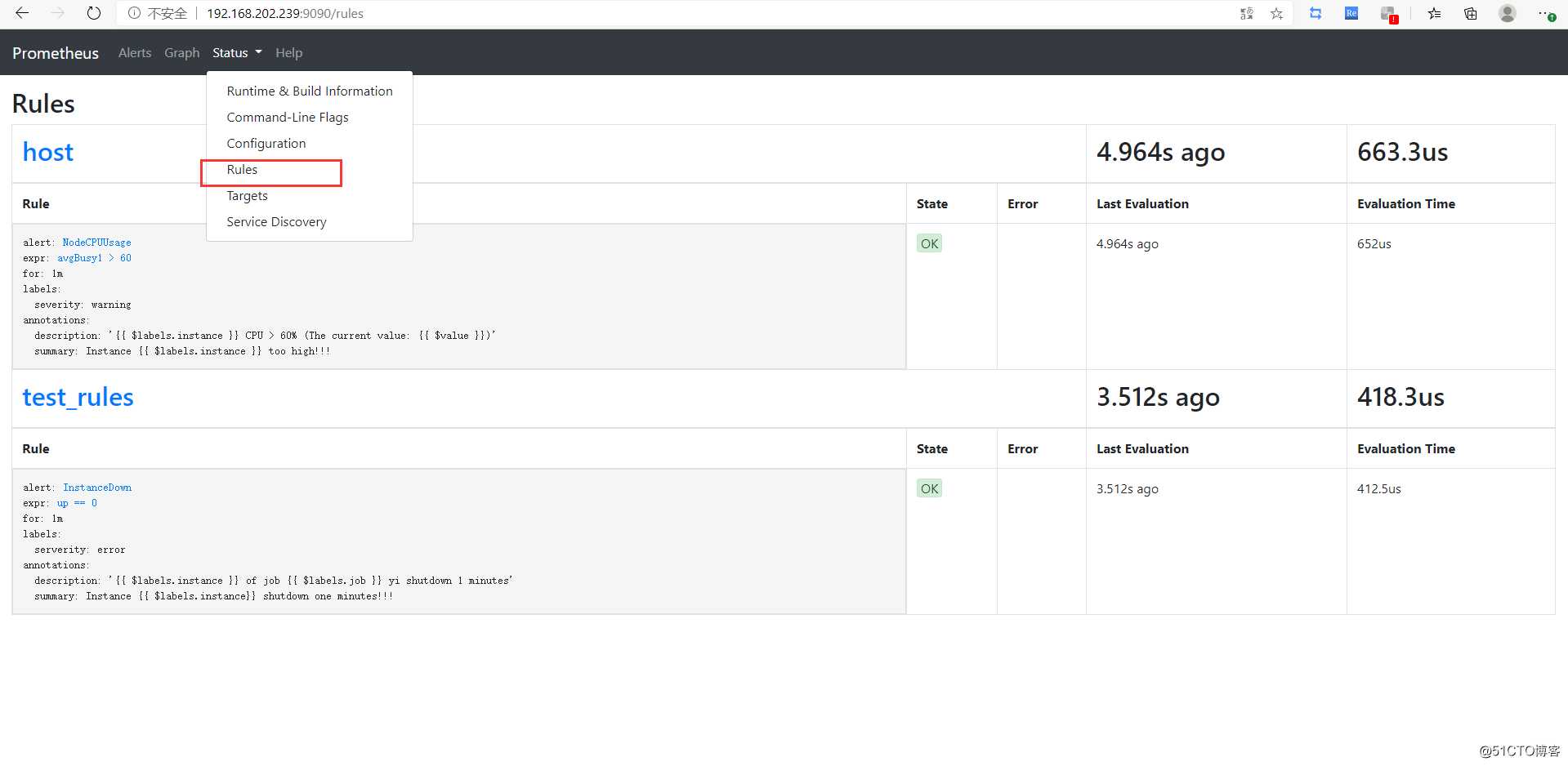 (四) Prometheus 监控思科交换机---Alertmanager 邮件报警展示报警