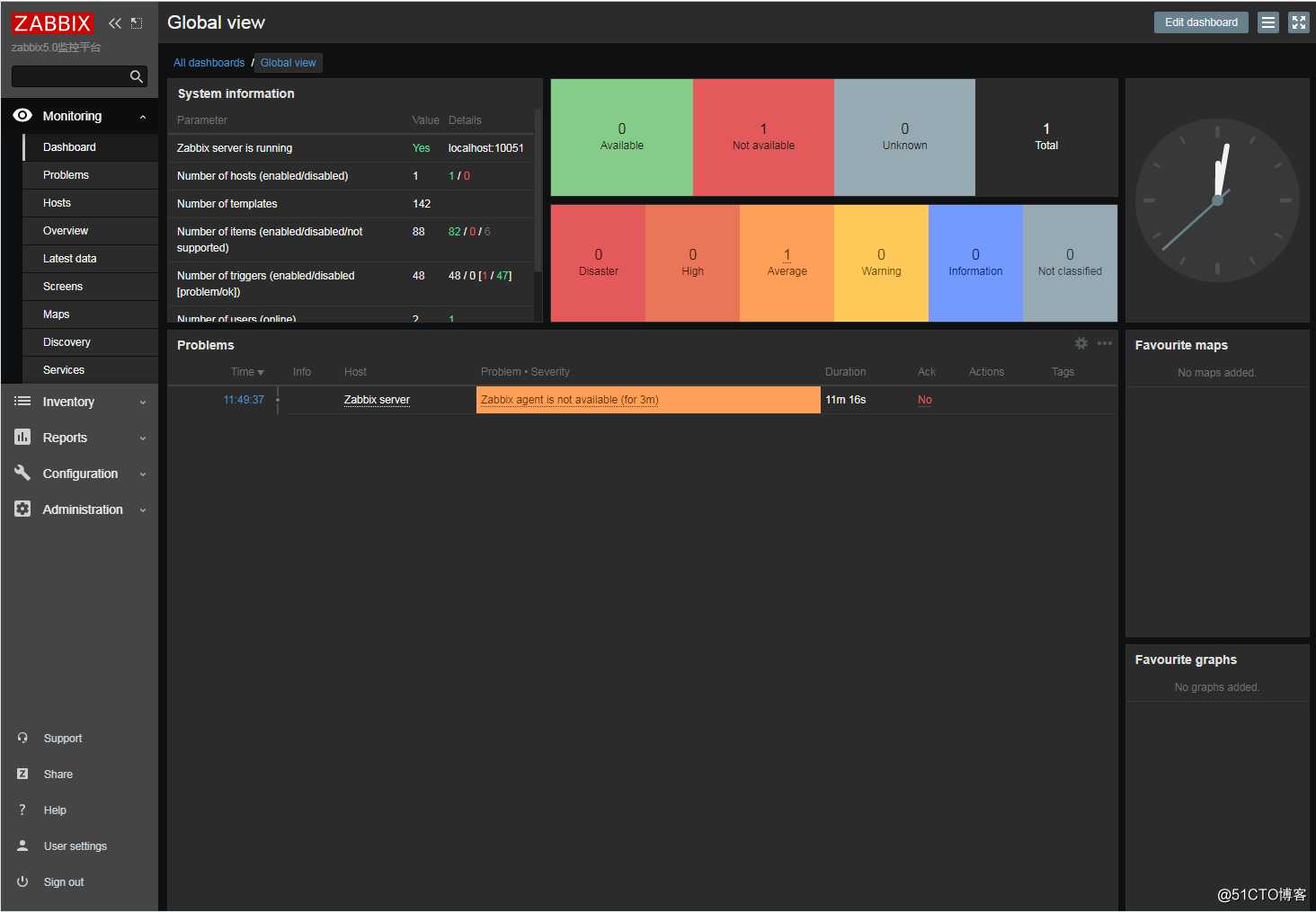 centos7安装zabbix5.0+postgresql（TSDB）