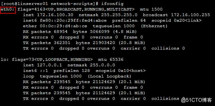 centos7 网卡配置错误问题解决办法（ifcfg-Wired_connection_1）