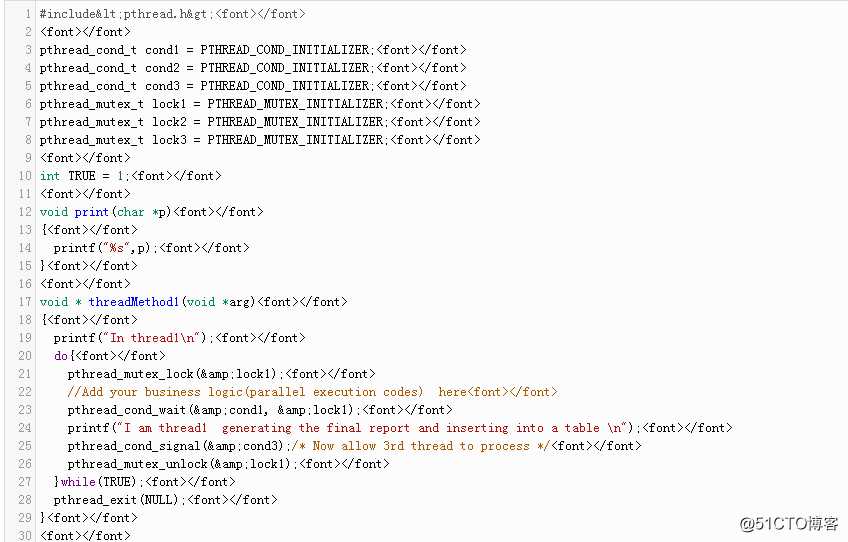 我们如何在C，C ++中控制/调度线程的执行？