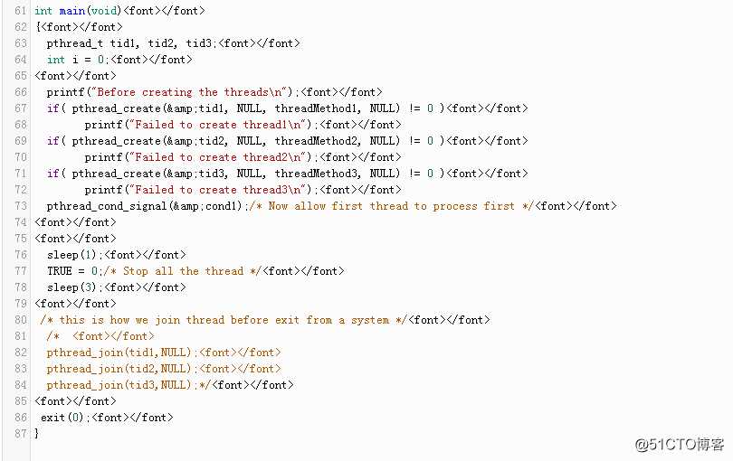 我们如何在C，C ++中控制/调度线程的执行？