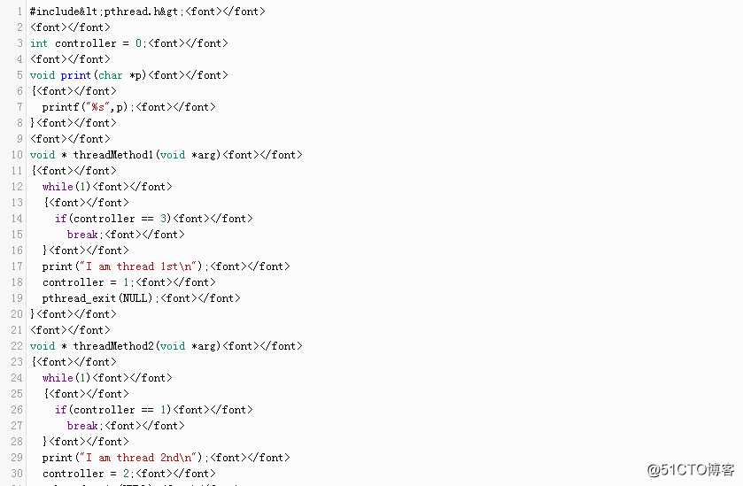 我们如何在C，C ++中控制/调度线程的执行？