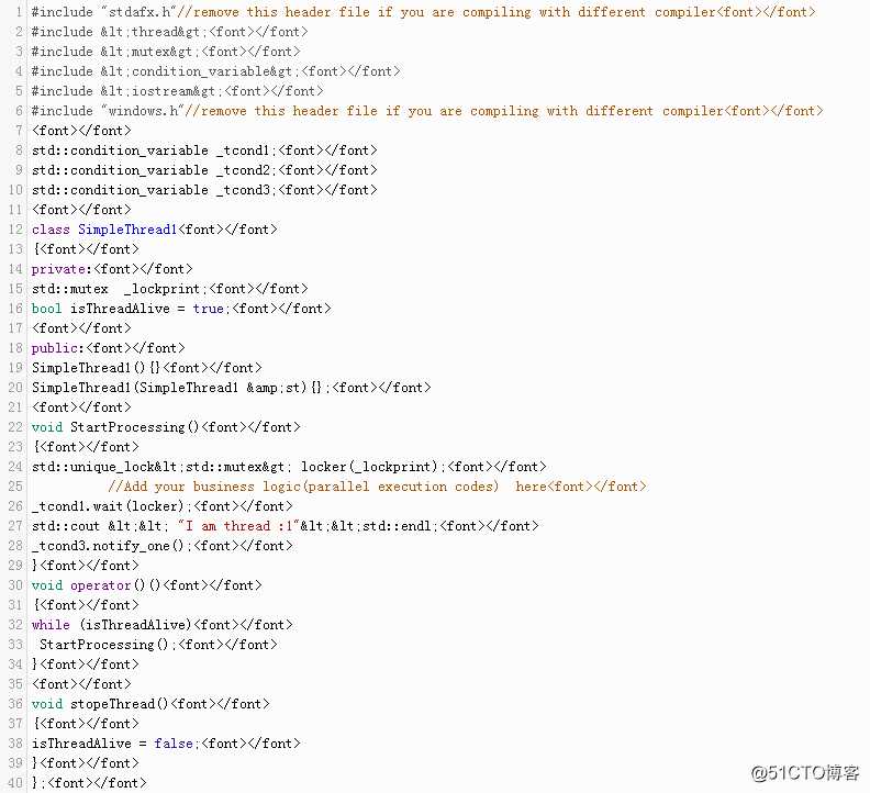 我们如何在C，C ++中控制/调度线程的执行？
