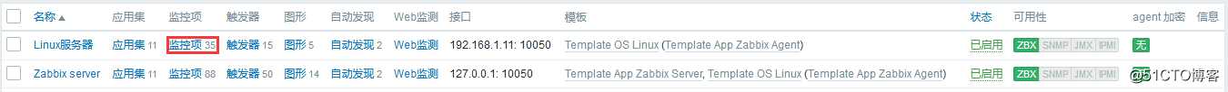 zabbix基础（四）：监控项