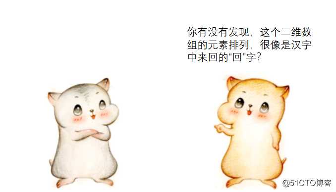 漫画：如何螺旋遍历二维数组？