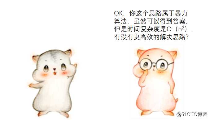 漫画：如何在数组中找到和为 “特定值” 的两个数？